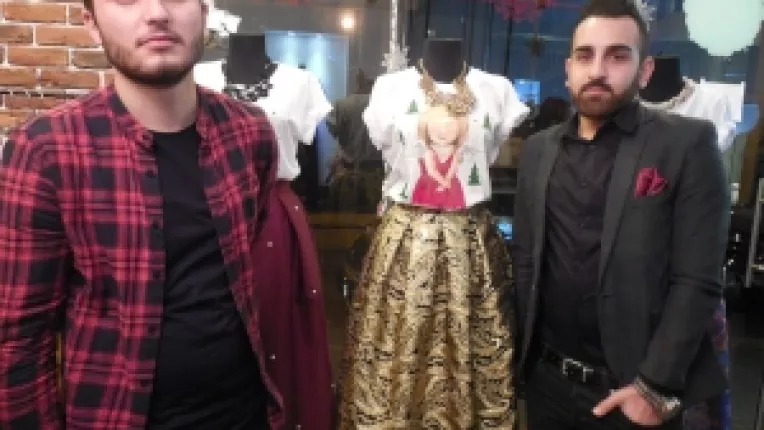 Alex Ciobanu, un tanar talentat din Chisinau, creeaza fuste midi superbe, pentru femei