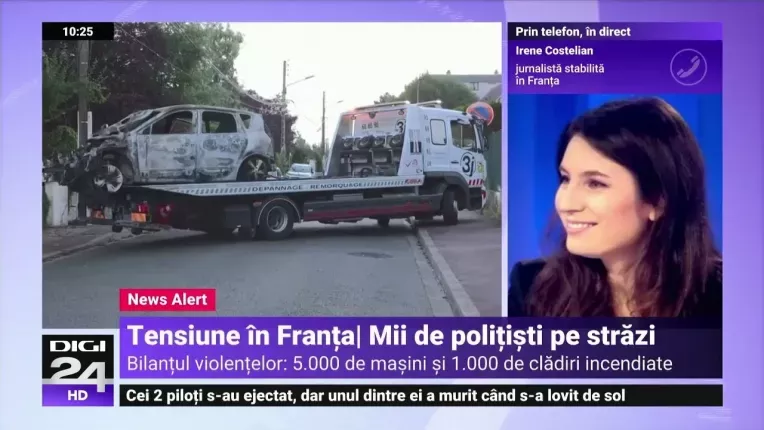 Apel disperat al bunicii tanarului ucis in Franta de un politist: "Incetati cu distrugerile"
