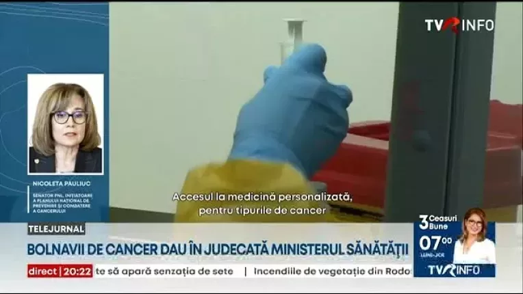Bolnavii de cancer dau in judecata Ministerul Sanatatii