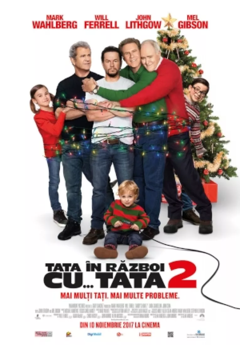 Filmul Tata in razboi cu tata 2, o comedie cu Mel Gibson si Scarlett Estevez