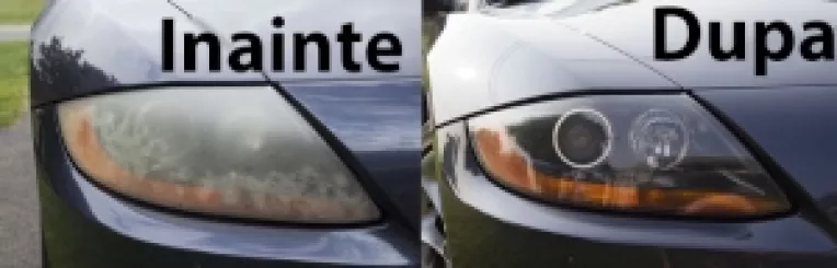 In loc de polisare: A fost inventata o alta metoda, revolutionara, pentru a reda stralucirea farurilor matuite