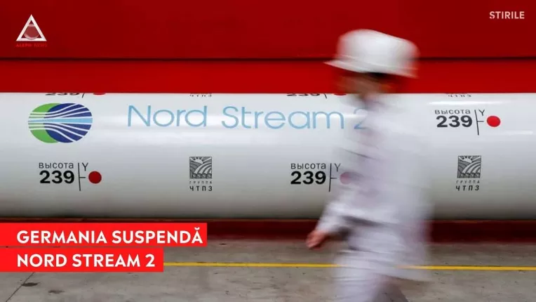 Lovitura pentru piata gazelor. Germania suspenda certificarea conductei Nord Stream 2