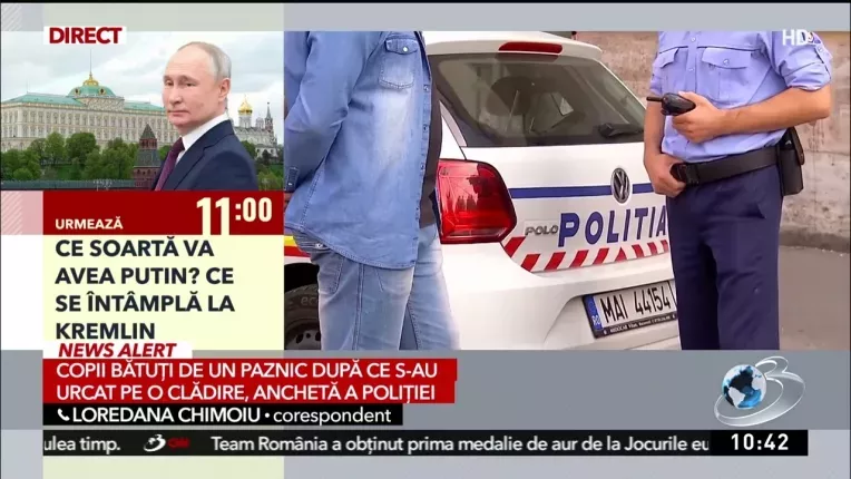 Mai multi copii au fost batuti de un paznic, dupa ce s-au urcat pe o cladire, la Craiova