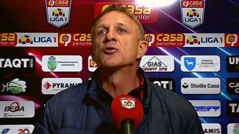 Moment rar. Emil Sandoi s-a infuriat la interviuri dupa Chindia - Rapid 2-2