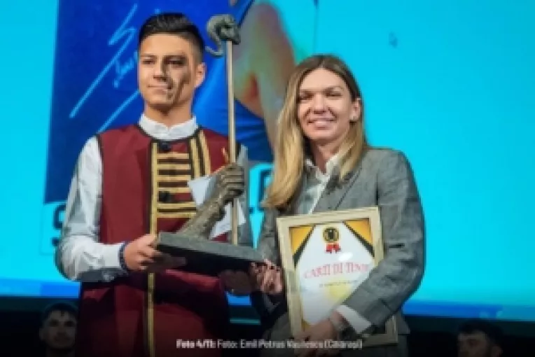 Simona Halep a primit titlul de cetatean de onoare al orasului Calarasi
