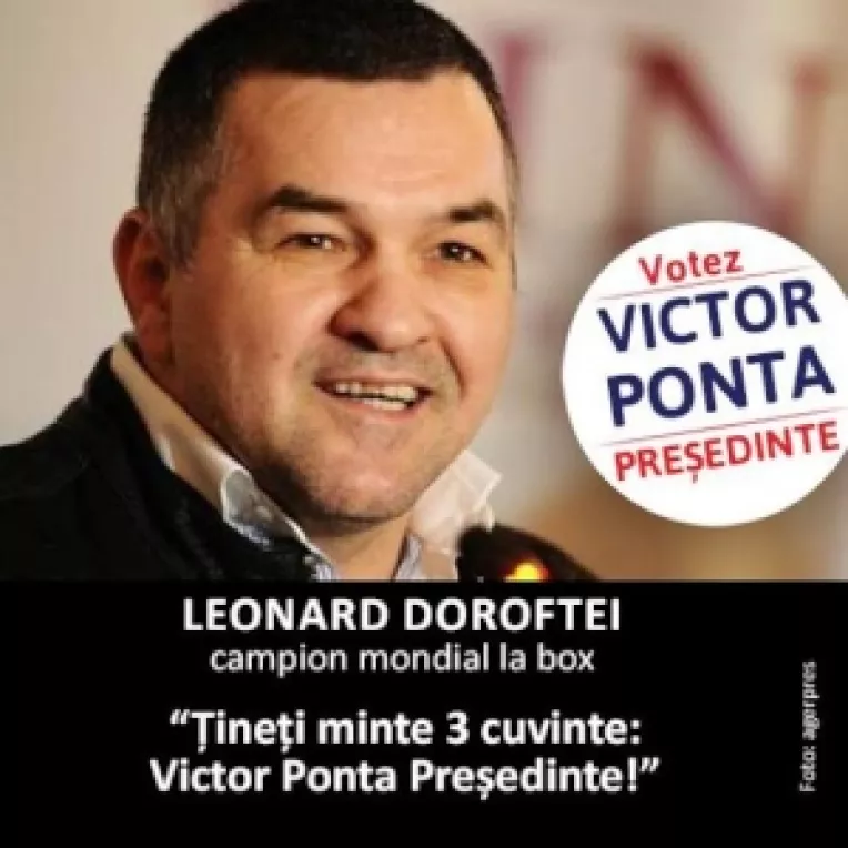 Tineti minte 3 cuvinte- Victor Ponta Presedinte!
